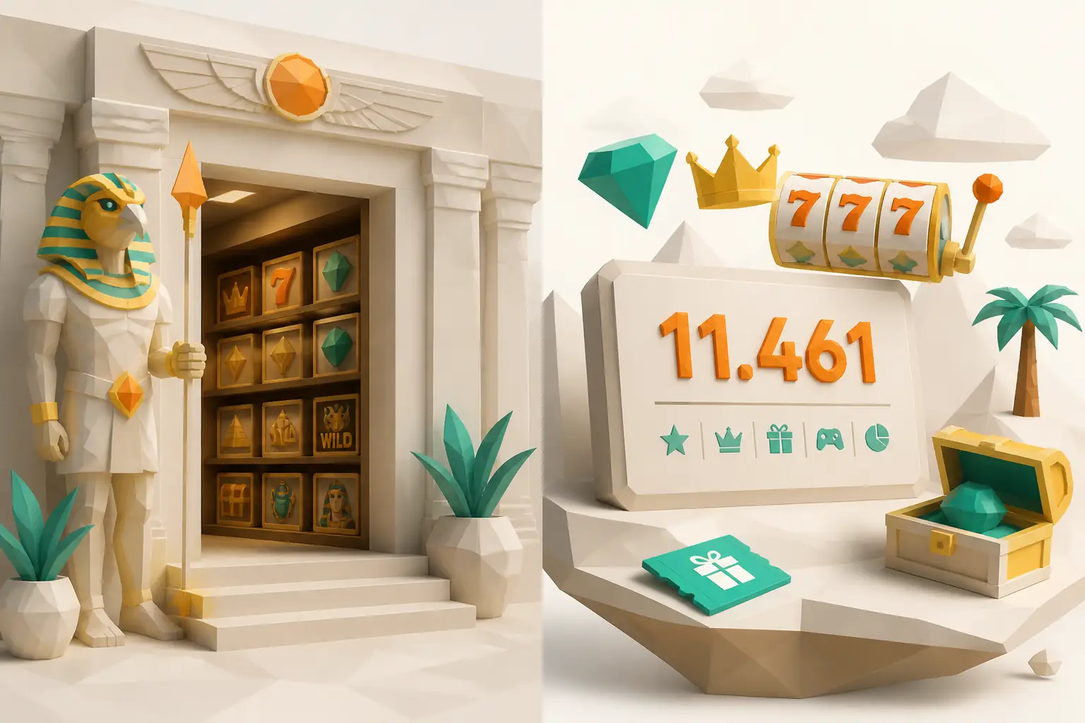 AmunRa Slot: 11.461 Slot Online visual guide for AmunRa Casino